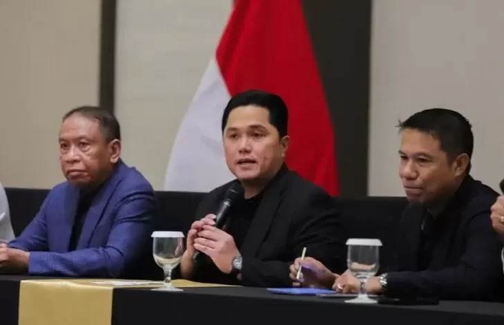 Erick Thohir: Mimpi Timnas Indonesia Diterima Piala Bumi Bukan Hiperbola