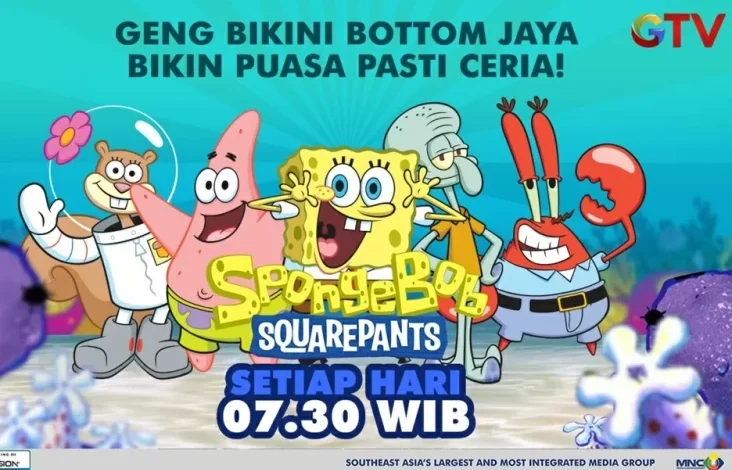 Its Family Time! Ada Krabby Patty lalu Kelp Shake, Yuk Ikut Serunya Ramadan pada Bikini Bottom Bareng GTV!