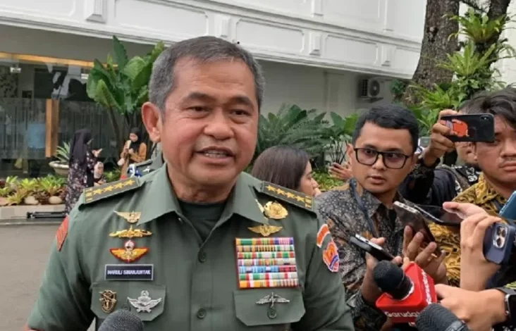 KSAD Jenderal TNI Maruli Simanjuntak Pastikan Pecat Pelaku Penembakan 3 Polisi pada tempat Way Kanan