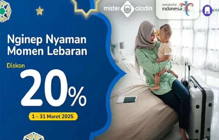 Libur Lebaran Lebih Hemat! Hotel Super Nyaman Diskon 20%