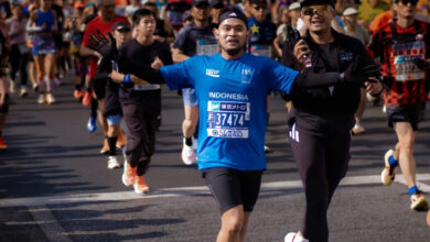 Penuh Syukur juga Haru, Juragan 99 Berhasil Menaklukkan Tokyo Marathon