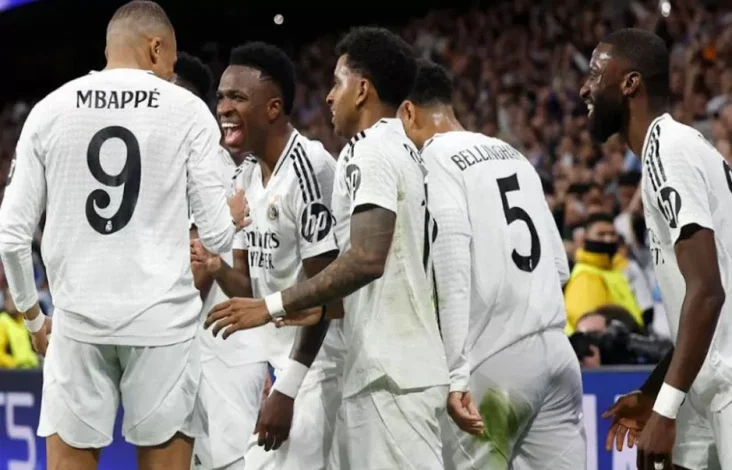 Streaming Real Madrid vs Atletico Madrid di area tempat UEFA Champions League 2024/25 di dalam pada VISION+