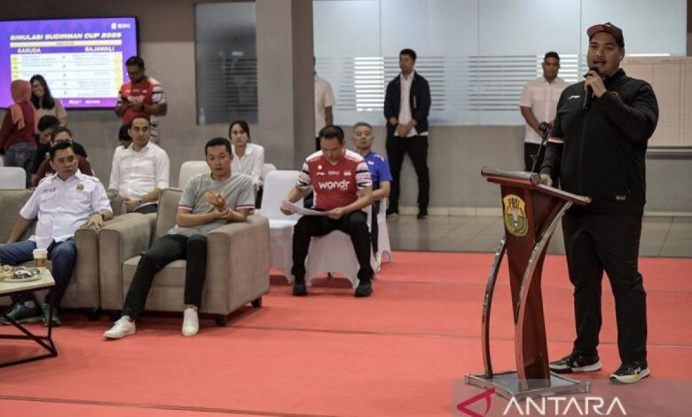 Skuad tim bulu tangkis Tanah Air pada Piala Sudirman 2025