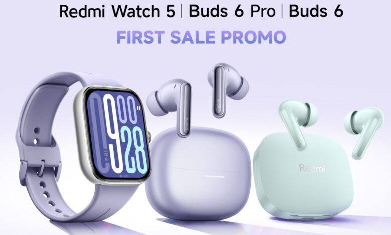 Xiaomi luncurkan Redmi Buds 6 kemudian juga Watch 5, cek spesifikasinya