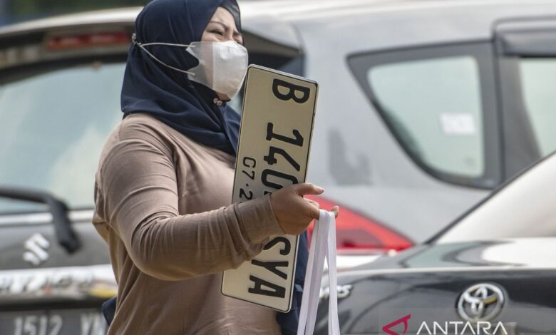 Penting periksa pelat nomor kendaraan, ini alasan juga langkah