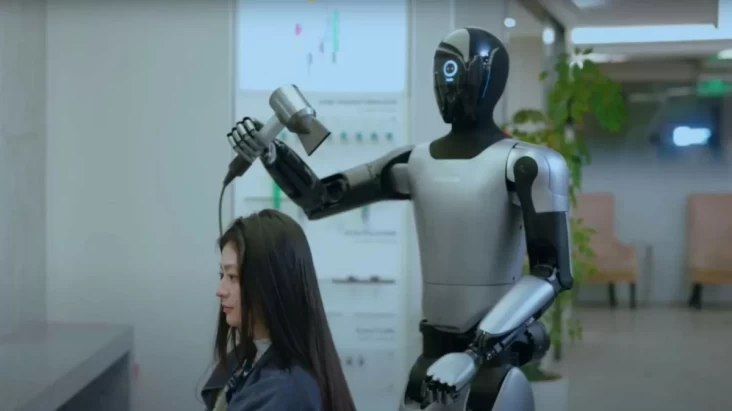 Robot Humanoid China dapat jadi Gunting Rambut, Sambut Tamu Hotel, hingga Jualan Mobil