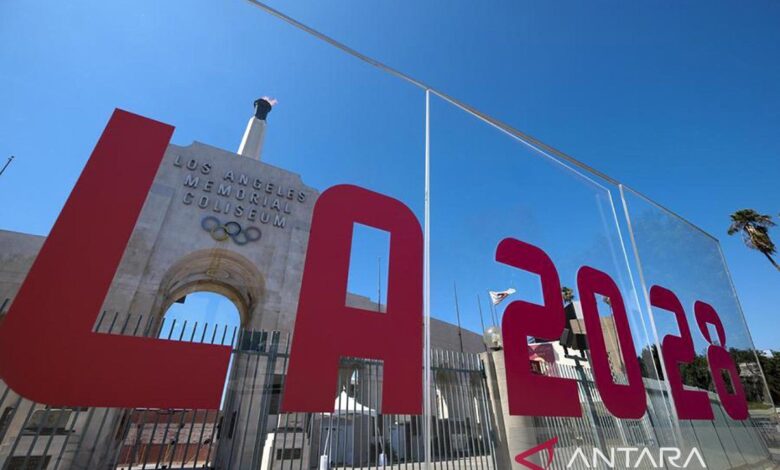 Upacara membuka Olimpiade Los Angeles 2028 dikerjakan di dua area