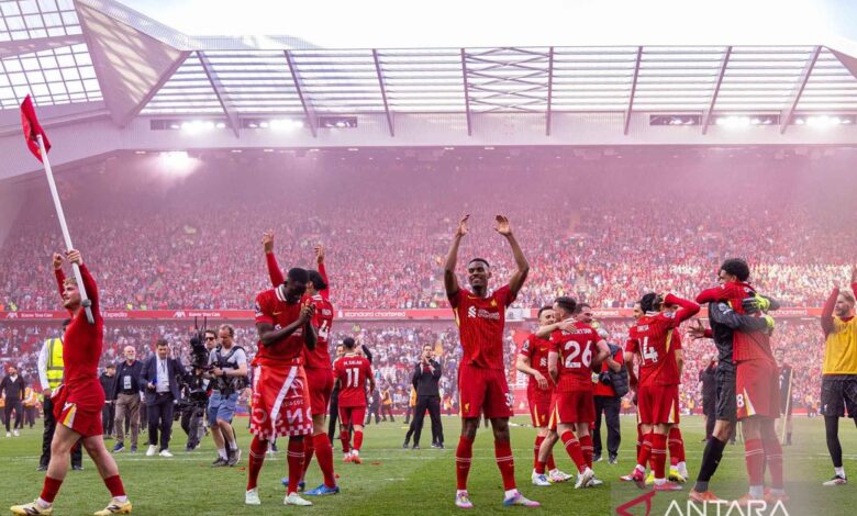 20 fakta mendebarkan dalam penghargaan ke-20 Liverpool pada di Kejuaraan Inggris