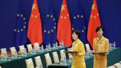 China akan sambut baik lawatan pemimpin UE pada waktu yang digunakan mana tepat