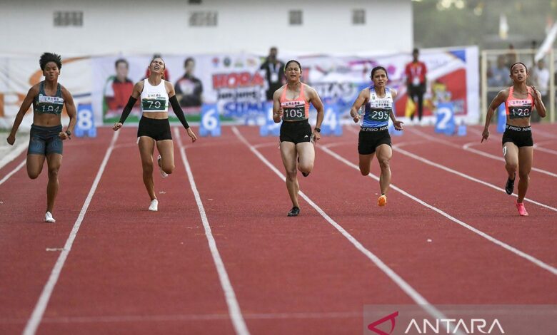 Tim atletik Tanah Air raih dua perak dan juga satu perunggu di Filipina